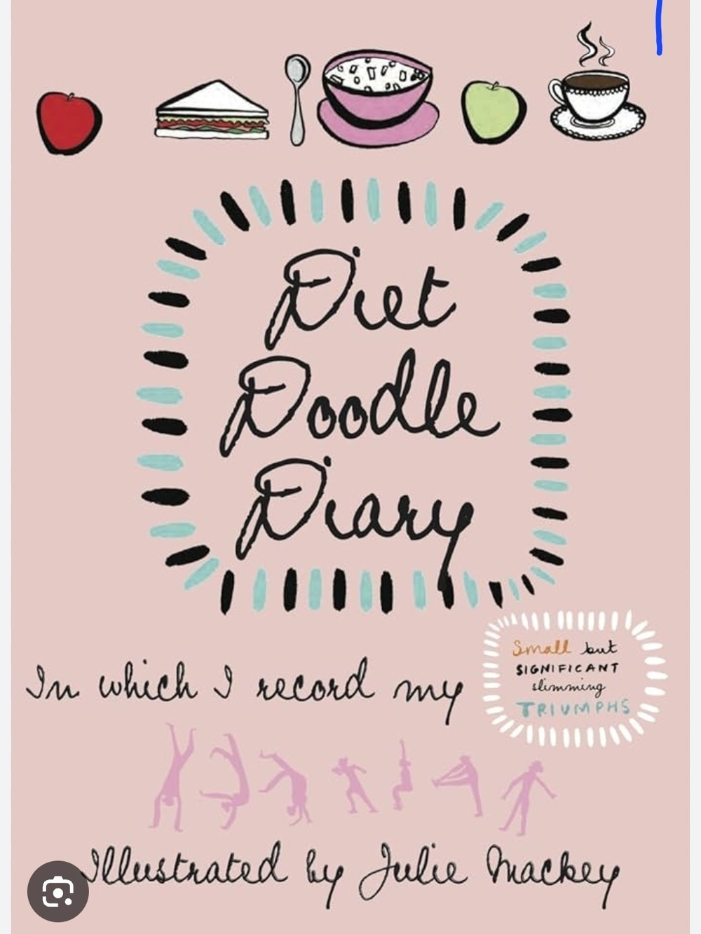 PARAGON Pink Diet Doodle Diary Coffee Table Book